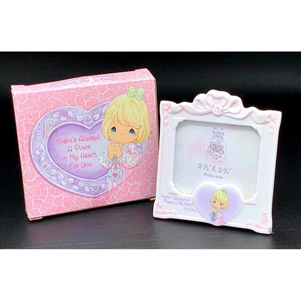 Precious Moments Porcelain Photo Frame “There’s Always A Place In My Heart” 2002